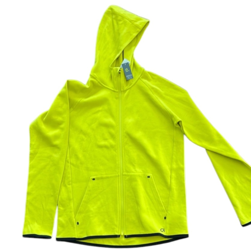 GapFit Boy's XXL Fit Tech Hoodie in Active Yellow NWT $44.95